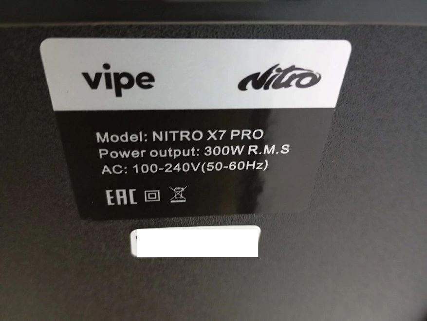Портативная акустика Vipe NITRO X7 PRO
