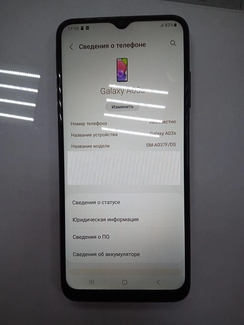 Смартфон Samsung A03s