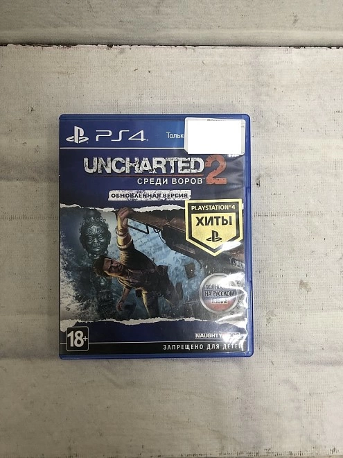 Диск для приставки PlayStation 4 Uncharted 2 Среди Воров 