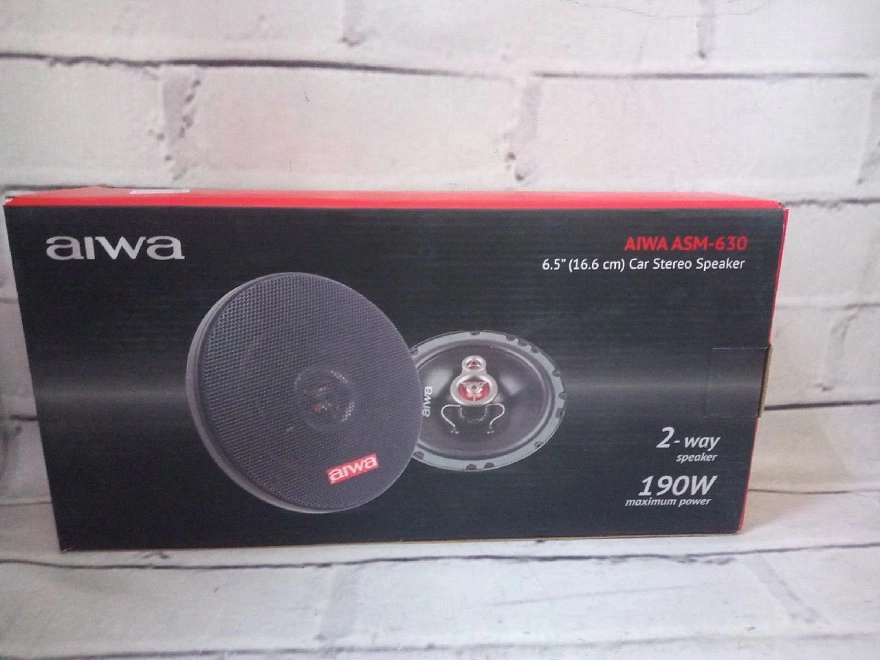 Автоакустика AIWA ASM-630 (190 ВТ)