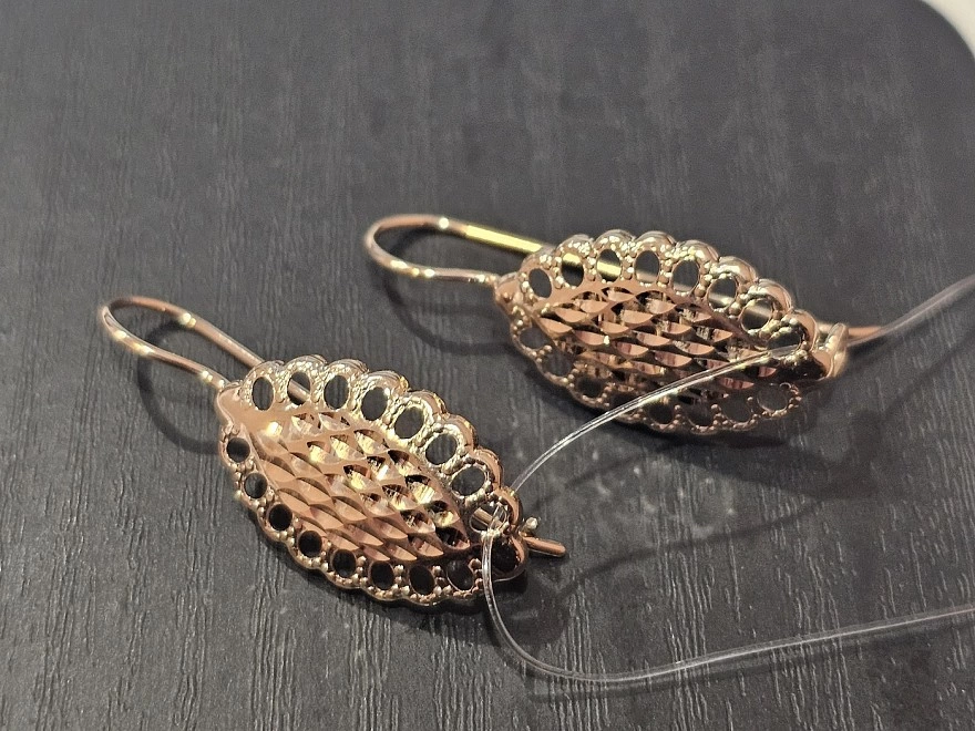Серьги золотые  585 проба 2,19гр (ФМ)