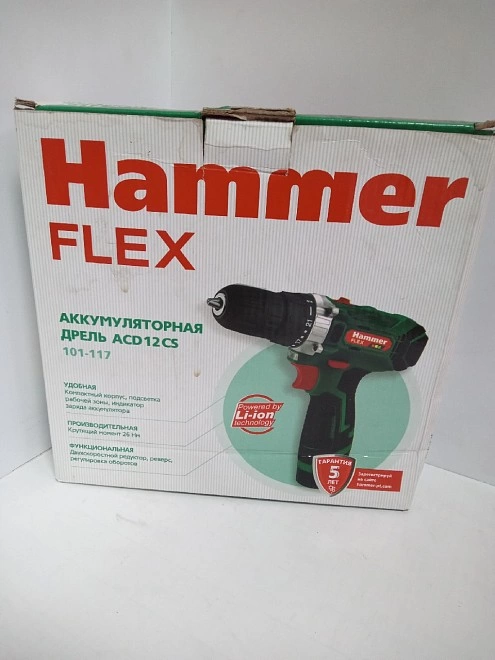 Шуруповерт Hammer ACD 12 CS