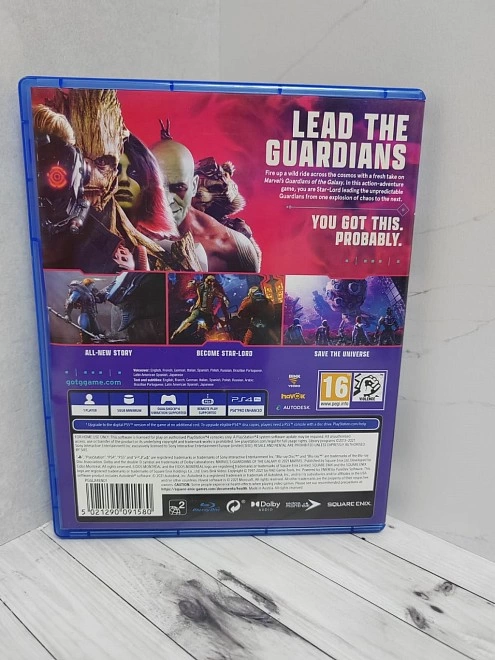 Диск для приставки PS4 GUARDIANS OF THE GALAXY