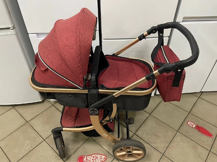 Коляска детская Farfello Red 