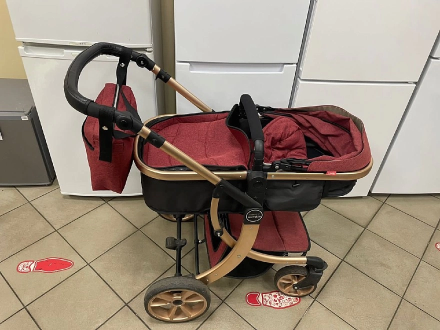 Коляска детская Farfello Red 