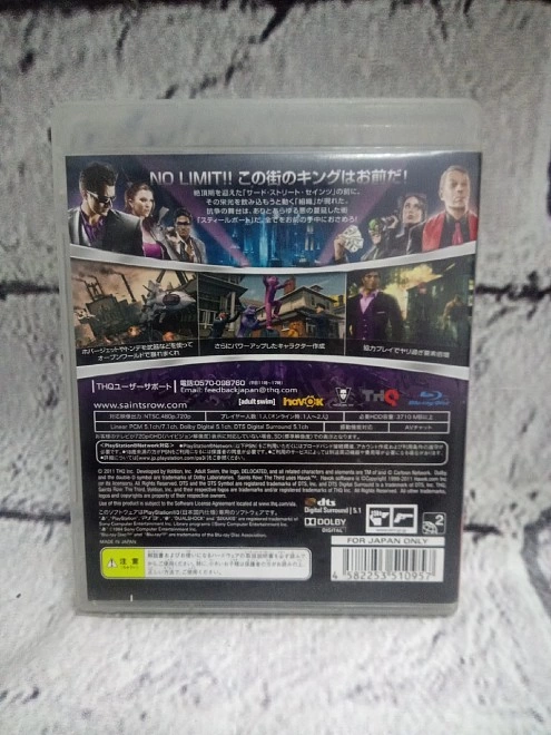 Диск для PS III Sony Saints Row The Third