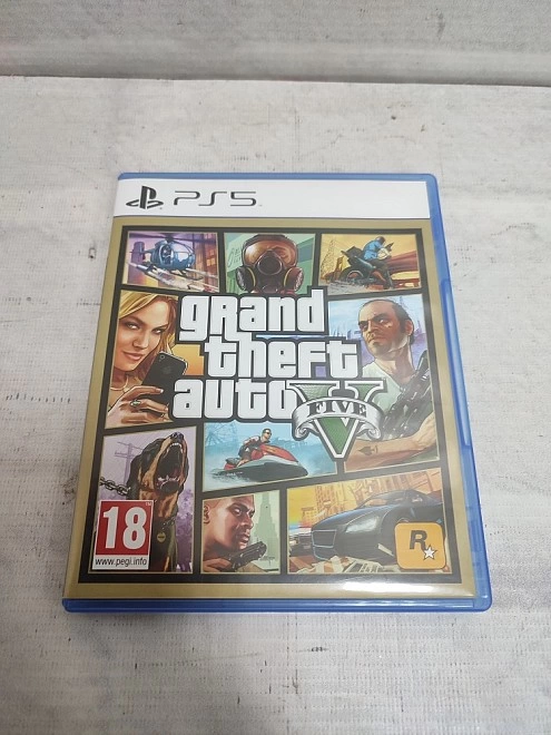 Диск для приставки Grand Theft Auto V 