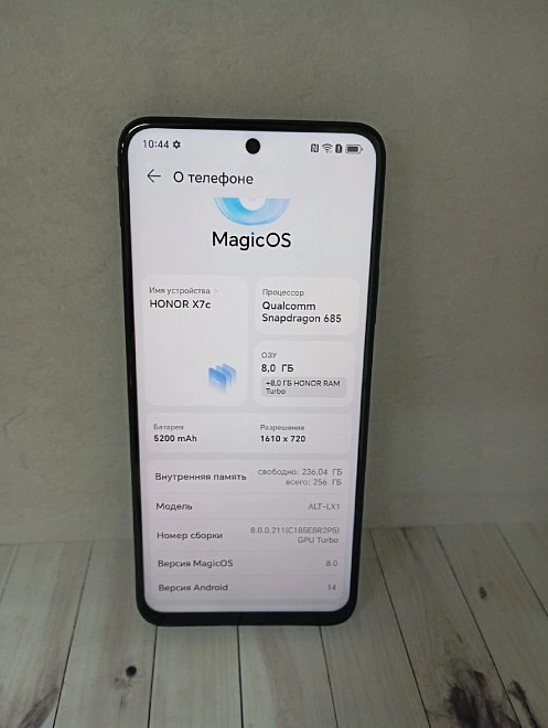 Смартфон Honor HONOR X7C, 8/256ГБ Black