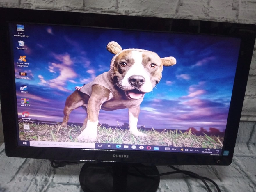 Монитор PHILIPS 226V3LSB25/01