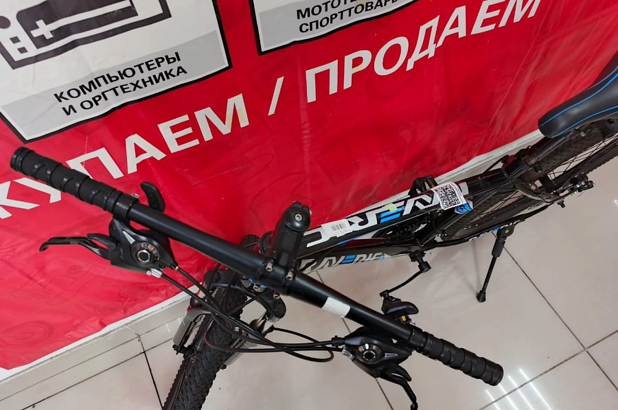 Велосипед Raveric 26" 21скор Черно-Синий №19-3  ФМ