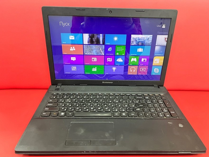 Ноутбук Lenovo AMD E1-2100/1.00GHz/2гб/HD8210,HD8570M/1гб/500гб