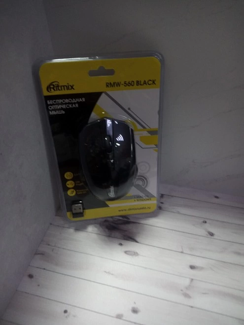 Мышь беспроводная Ritmix RMW-560 Black
