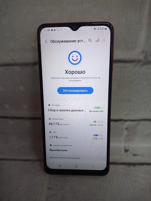 Смартфон Samsung Galaxy A12 4/64 Gb