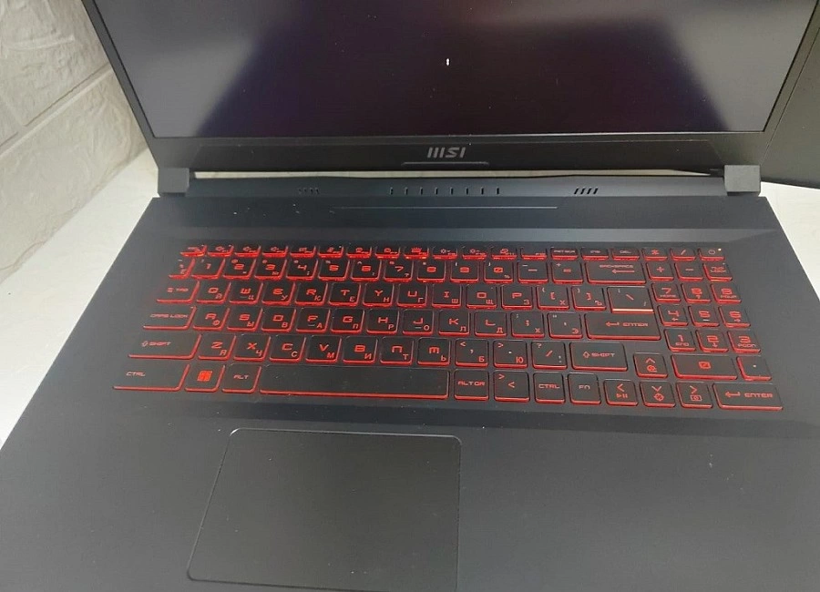 Ноутбук MSI I5-1126H/2.6GHz/ram16/ssd512/RTX2050