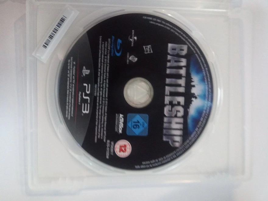 Диск для PS III  BATTLESHIP (морской бой)
