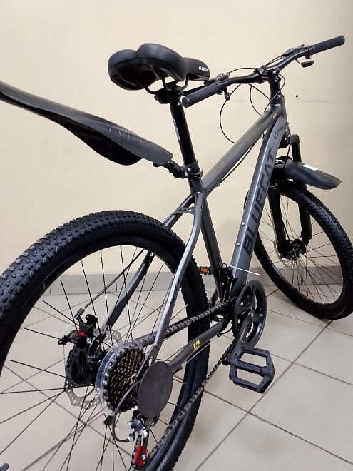 Велосипед BLUECAT FRAME SERIES 26" серый  ФМ
