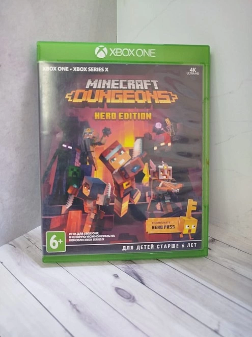 Диск для X-Box Microsoft Minecraft Dungeons