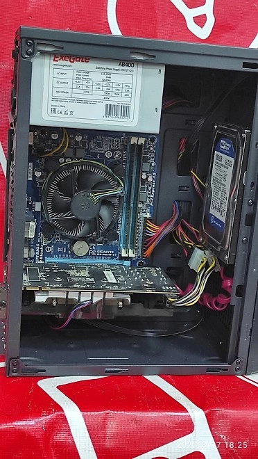Системный блок GiNZZu i3-2120 3,30Ghz/ОЗУ 2Gb/HDD 250Gb/GTX550Ti 1Gb