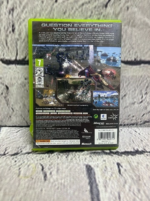 Диск для X-Box  Super Commander 2