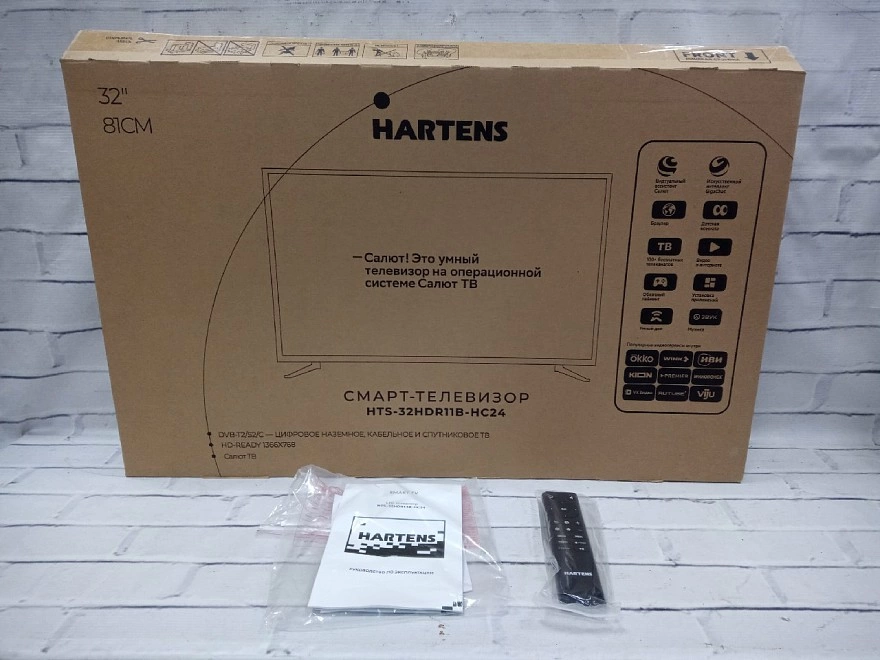 Телевизор Hartens HTS-32HDR11B-HC24
