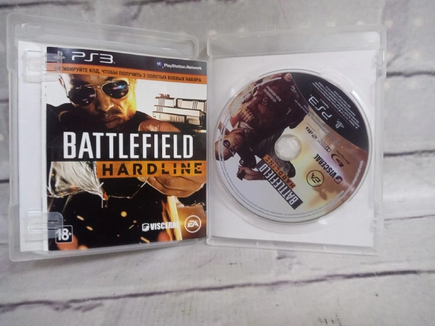 Диск для PS III Battlefield HARDLINE