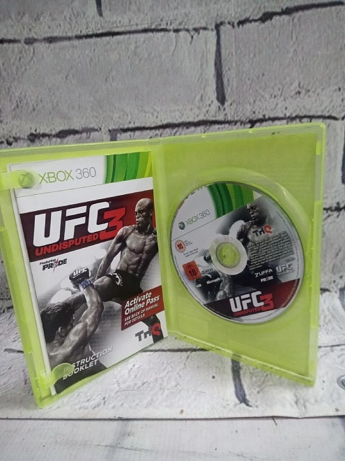 Диск для X-Box 360 UFC 3 Undisputed