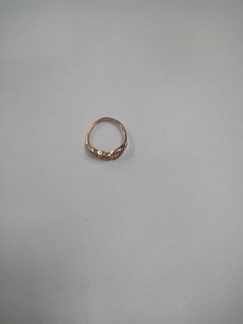 Кольцо золотое с камнями  1,695гр, 585пр, 15,5р ФМ