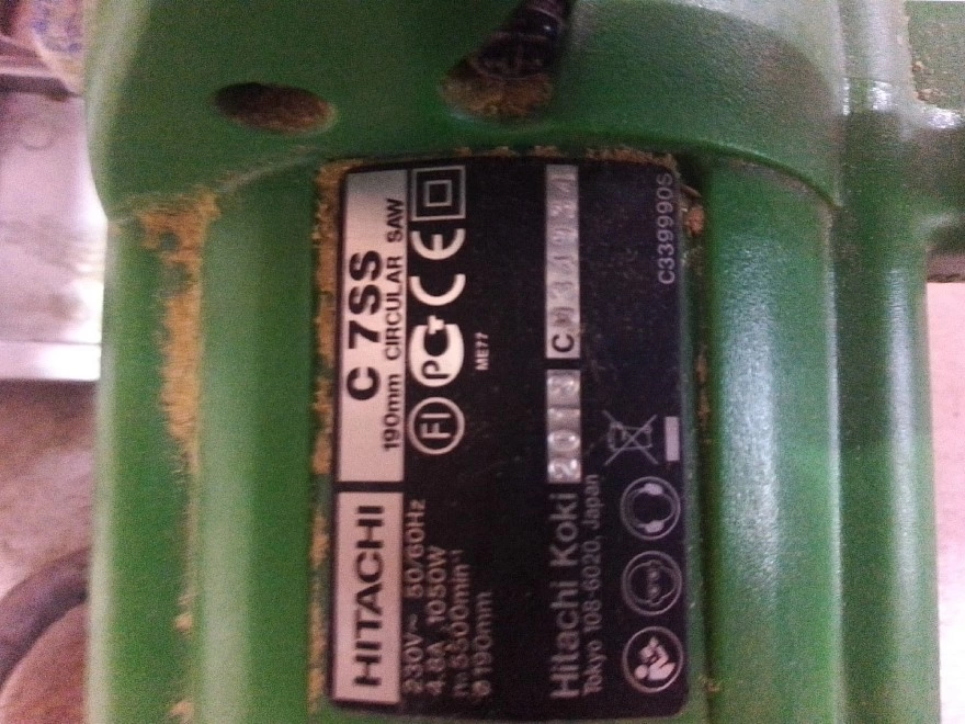 Электропила дисковая Hitachi C 7SS