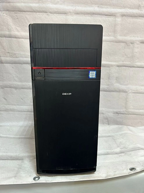 Системный блок DEXP intel core i5-7400/ОЗУ12ГБ/SSD256ГБ/GTX1050 Ti