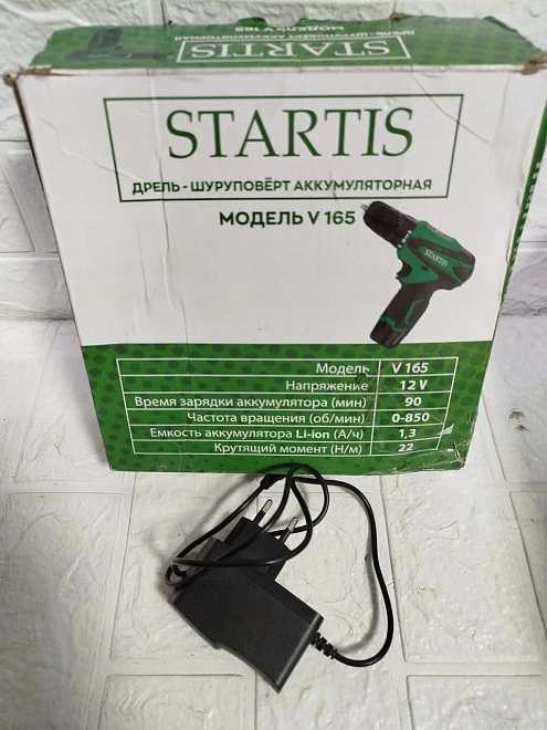 Шуруповерт STARTIS V165