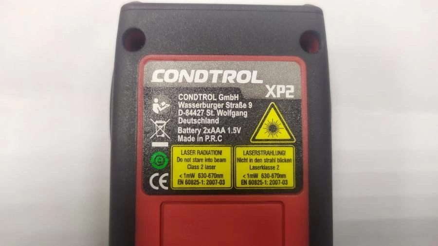 Лазерный измеритель длины Control XP2