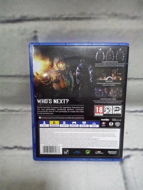Диск для PS Sony Mortal Kombat X