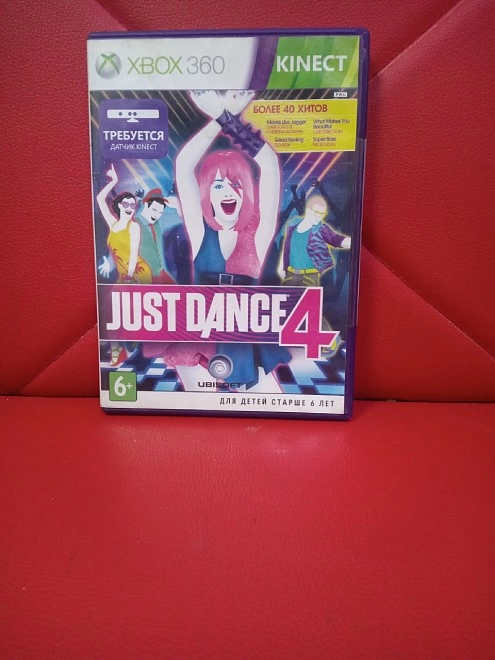 Диск для X-Box Microsoft XBOX 360 KINECT/JUST DANCE 4