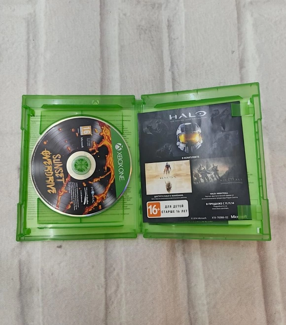 Диск для X-Box  SUNSET OVERDRIVE