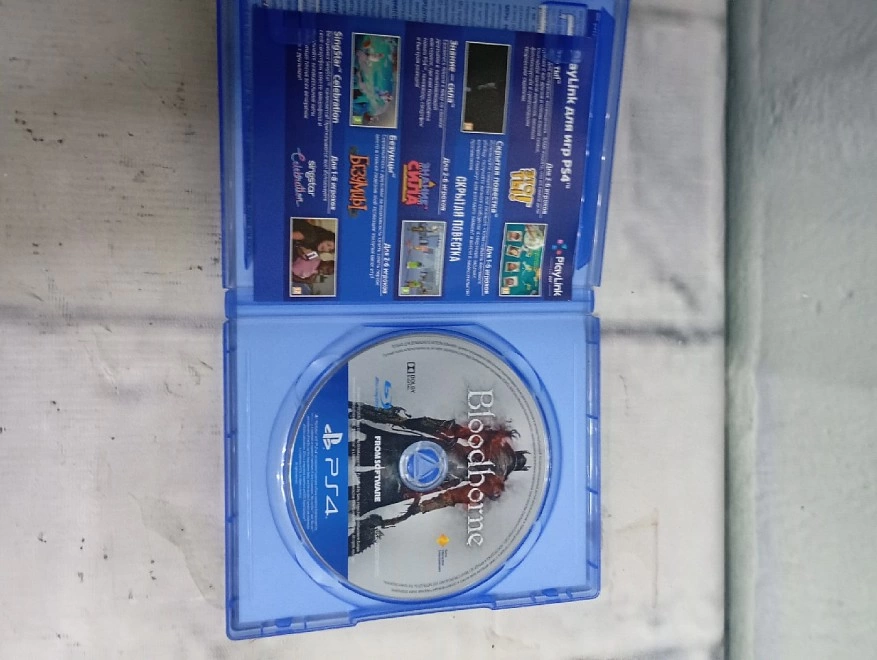 Диск для приставки Sony PS4 Bloodborne