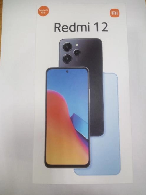 Смартфон Xiaomi Redmi 12 128gb+4gb серебристый
