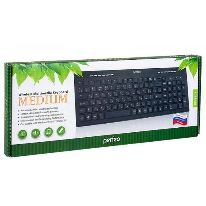Клавиатура USB Perfeo  Medium