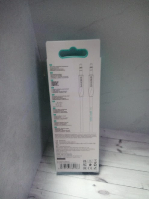 Кабель AUX Borofone  Borofone BL16 1м чёрный