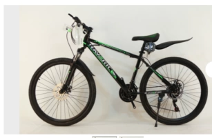 Велосипед Raveric 26" Черно-зеленый № 19-2