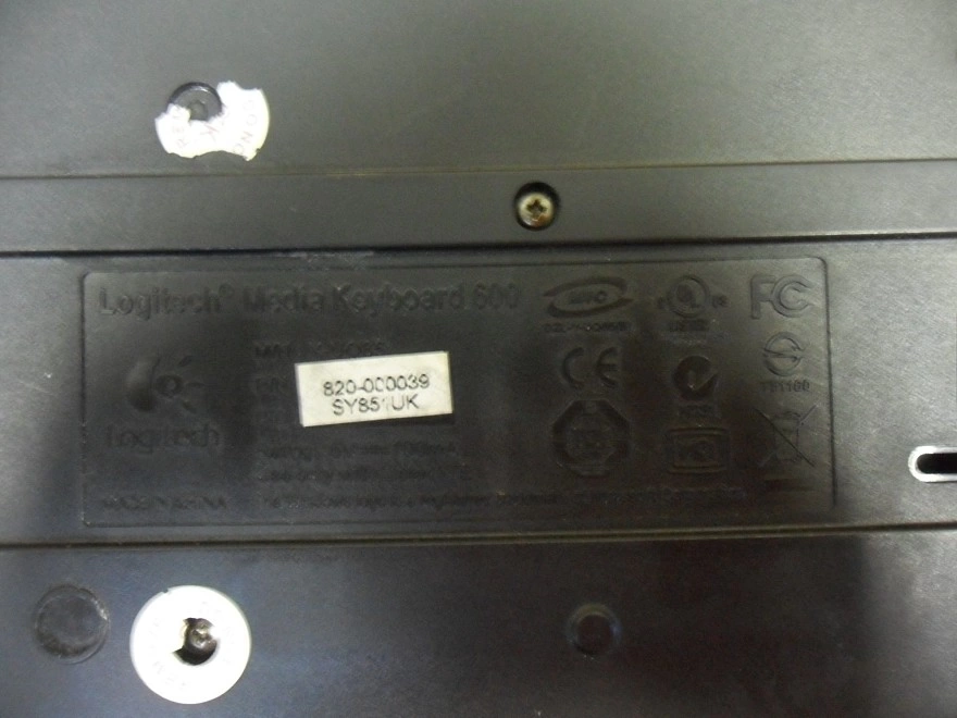 Клавиатура USB Logitech Media Keyboard 600
