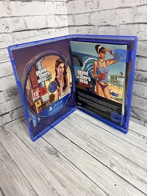 Диск для PS 4 Sony Grand Theft Auto 5 GTA V 
