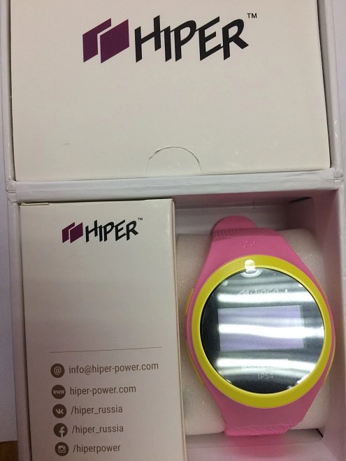 Детские часы с GPS HIPER EASYGUARD