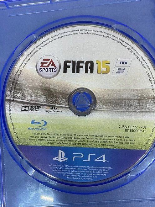Диск для PSP 	Sony PlayStation 4 FIFA 15