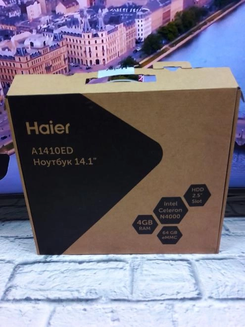 Ноутбук Haier Intel(R) Celeron(R) N4000/HDD2.5/RAM 4Gb/64Gb
