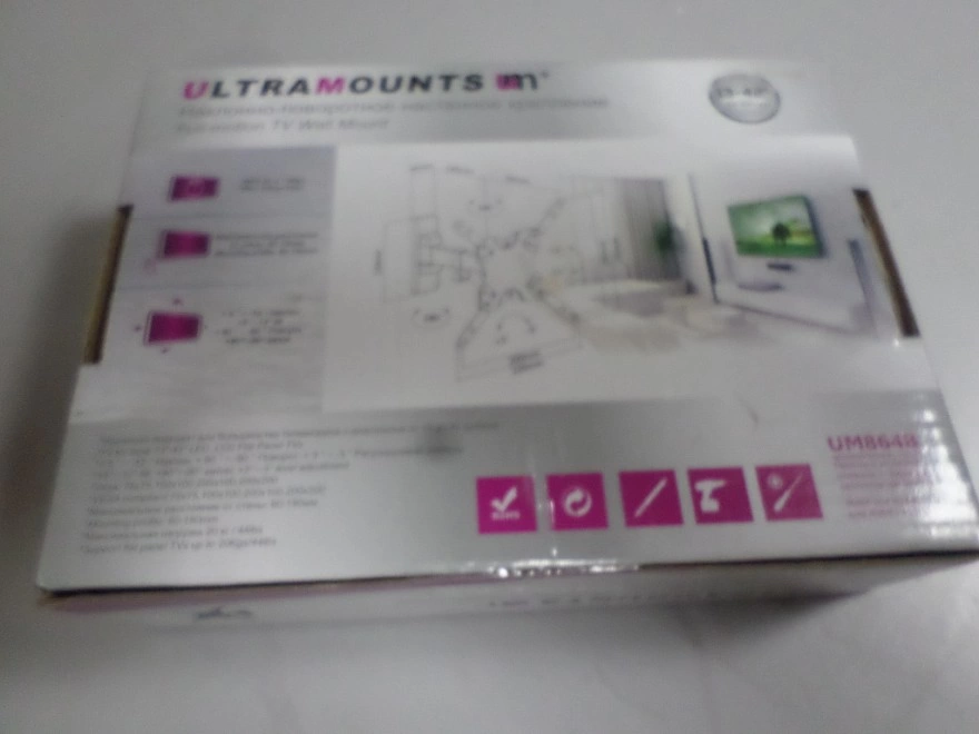 Кронштейн для ТВ Ultramounts UM864B [13-43 до 20кг]