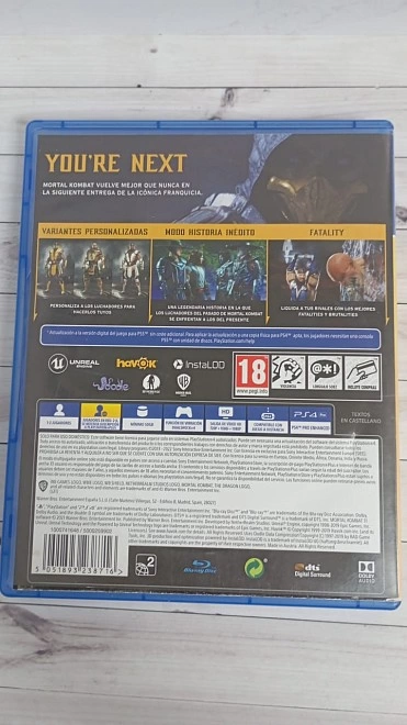 Диск для приставки Sony PS4 Mortal Kombat 11