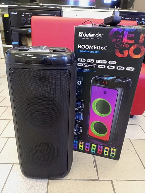 Портативная акустика Defender  Boomer 60