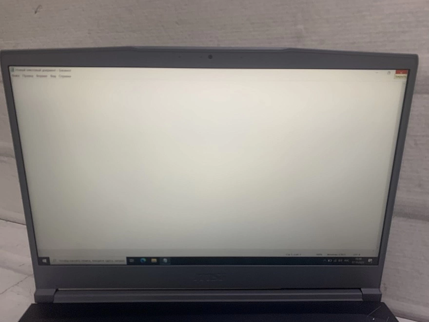 Ноутбук MSi i5-12450H 8/12 по 2,0 Ghz/ОЗУ 8Gb/SSD 512/GF 3050