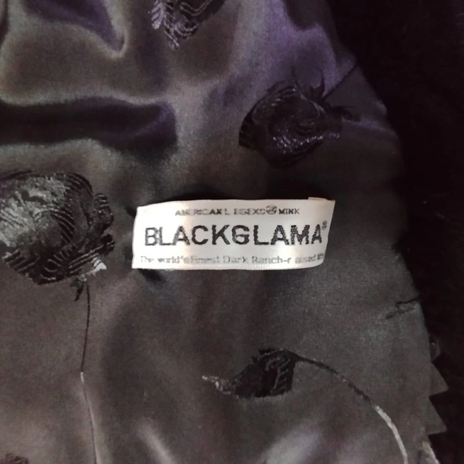 Шуба BlackGlama 48-50 р-р