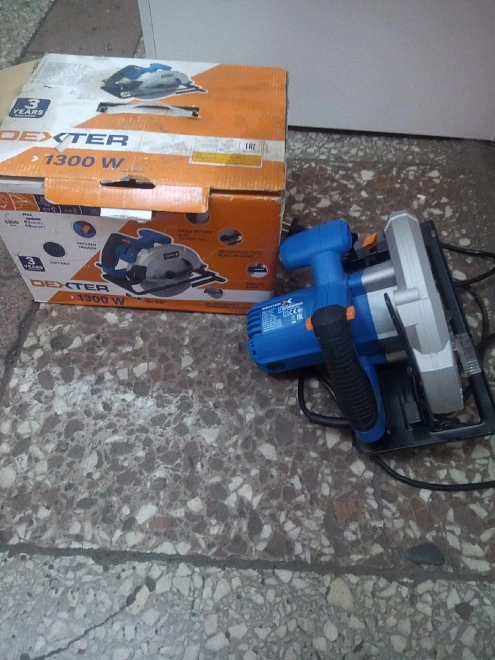 Электропила дисковая Dexter 1300CIS2-185.5